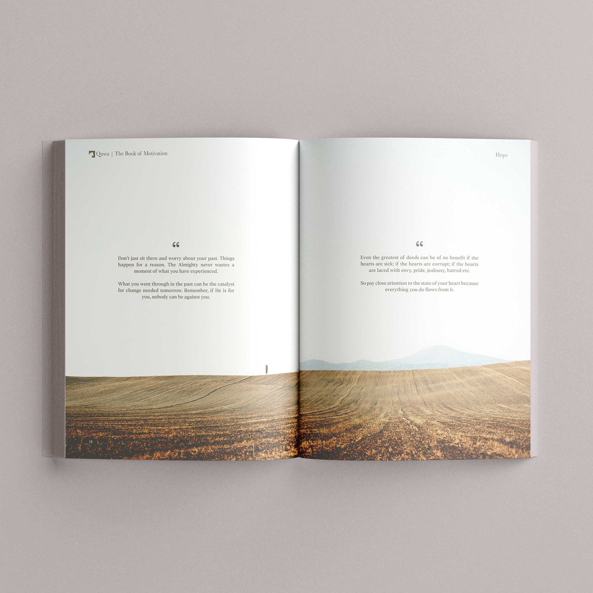 Imagery paired to the passage