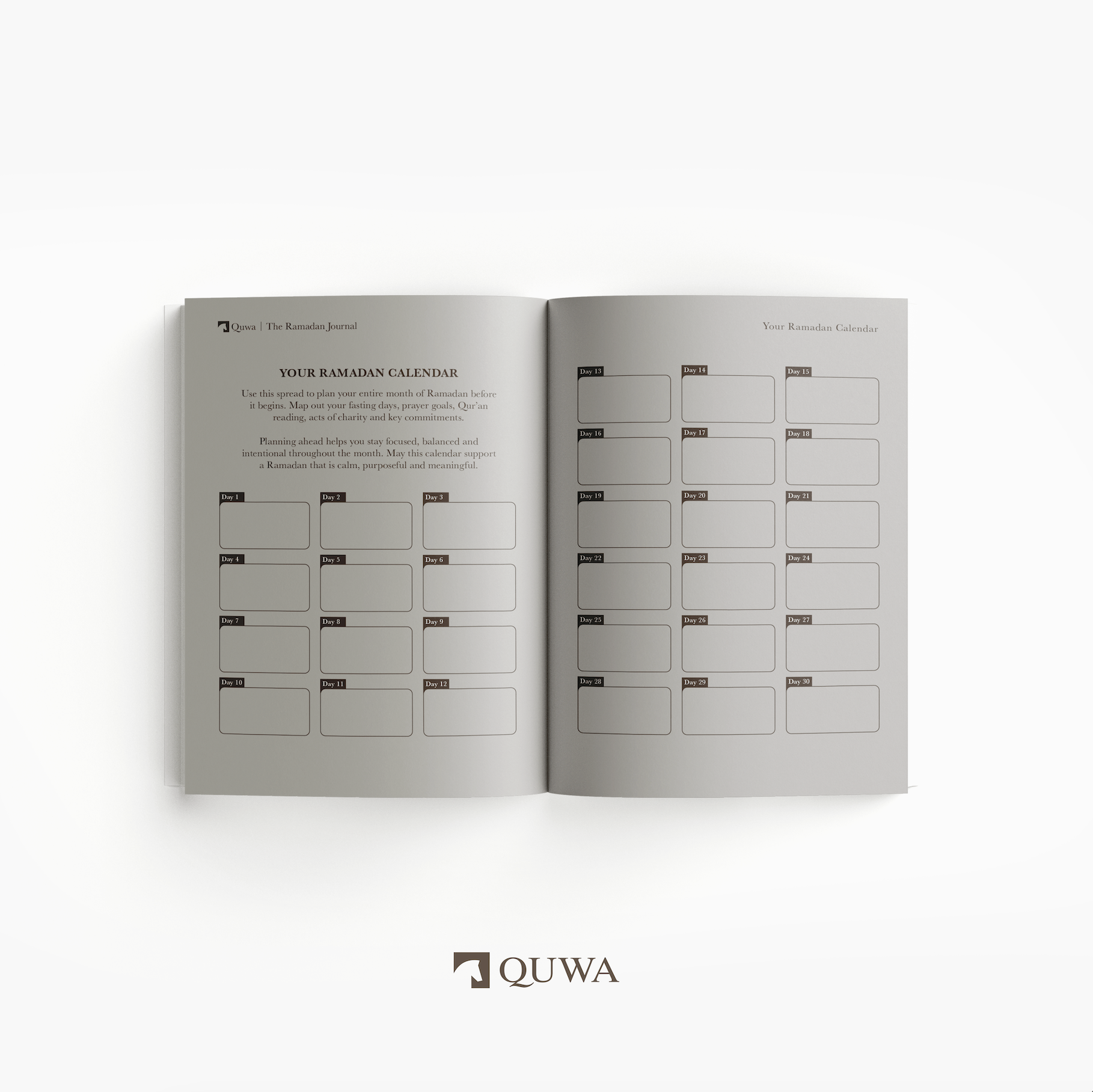 Ramadan Journal (Pre-Order Before Ramadan Dispatch)