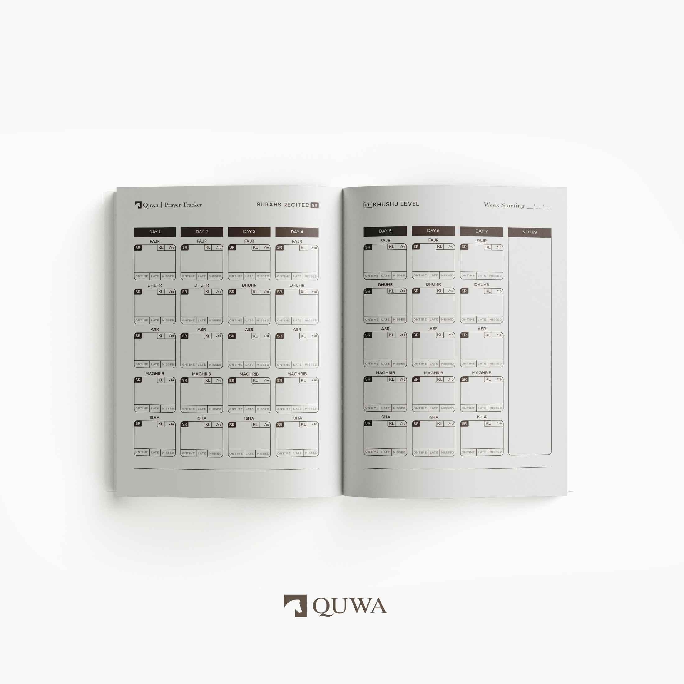 Yearly Prayer Tracker